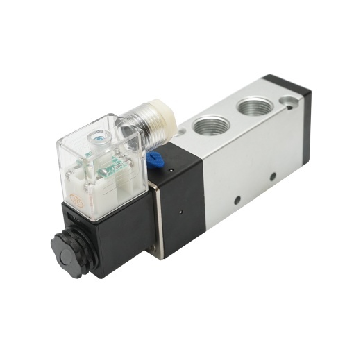 Electrovalva pneumatica 5 cai, 2 pozitii G 3/8 inch, AC 220V, 4V310-10 IP65 Tractor Forestier - Img 3