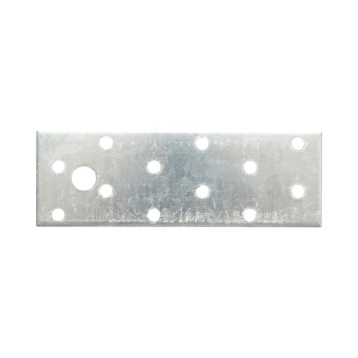 Element de imbinare plat 120x40mm, grosime 2mm, otel zincat - Img 4