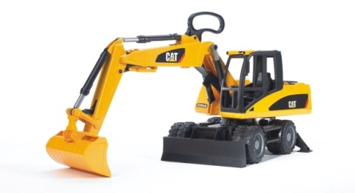 Excavator cu roti, Caterpillar - Bruder 2445 - Img 6
