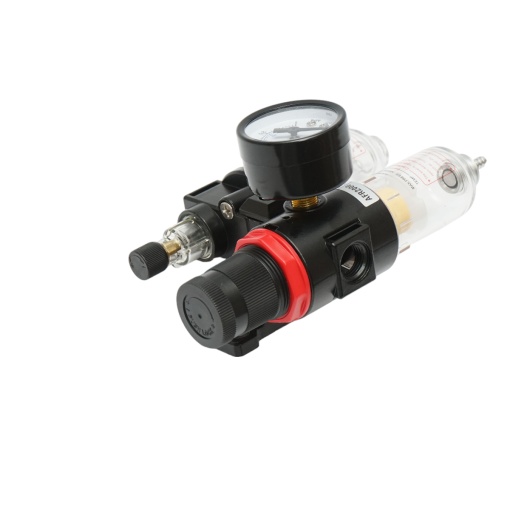 Filtru aer si ungator cu regulator de presiune maxim 1 MPa, racord 1/4 inch - Img 3