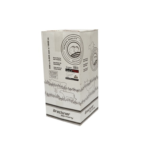 Folie infoliat baloti Alba 500mm x 25mic x 1800m cu protectie UV Breckner Germany - Img 3