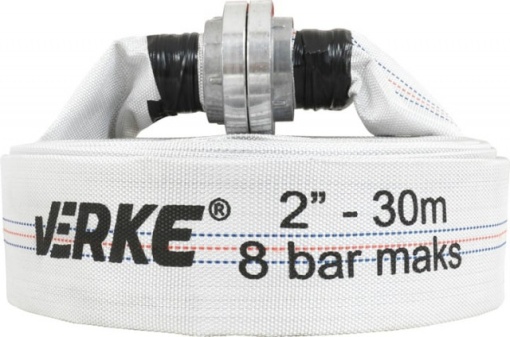 Furtun apa pompieri 30m cu conectori 2 toli 8bar - Img 2