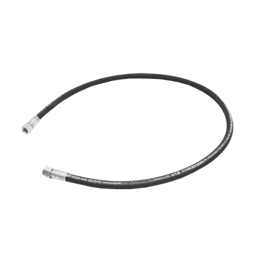 Furtun presiune 2SN DN10 sertizat cu capete fixate hidraulic L=1500mm M20 - Img 2