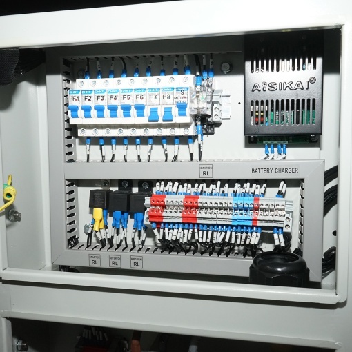 Generator electric trifazat 28KVA, 230/400V cu motor diesel Ricardo N4100DS-30KW si ATS 100A - Img 9