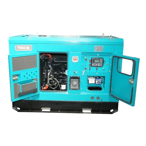 Generator electric trifazat 30KVA, 24KW, 230/400V cu motor diesel si ATS THOR - Img 5