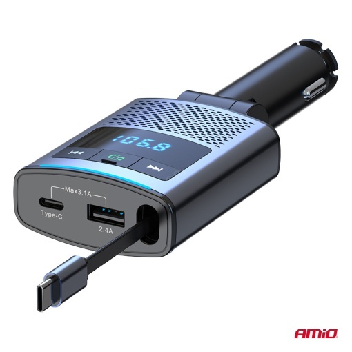 Incarcator - Modulator FM - Bluetooth Amio - Img 2