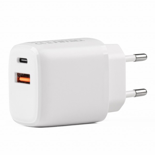 Incarcator rapid 2 porturi USB + USB-C 20W 230V