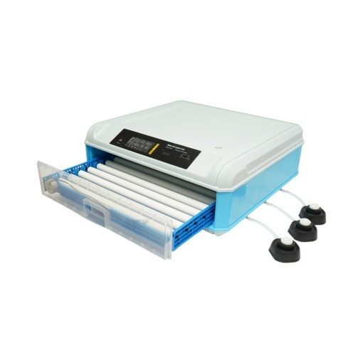 Incubator automat 100 oua 80W, 12V-220V, rotire automata, ovoscop LED, control temperatura, umiditate, afisaj digital, alarma - Img 6