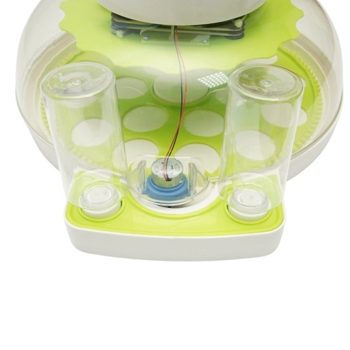 Incubator automat 18 oua 60W, 12V-220V, rotire automata, ovoscop LED, control temperatura, umiditate, afisaj digital, alarma - Img 9