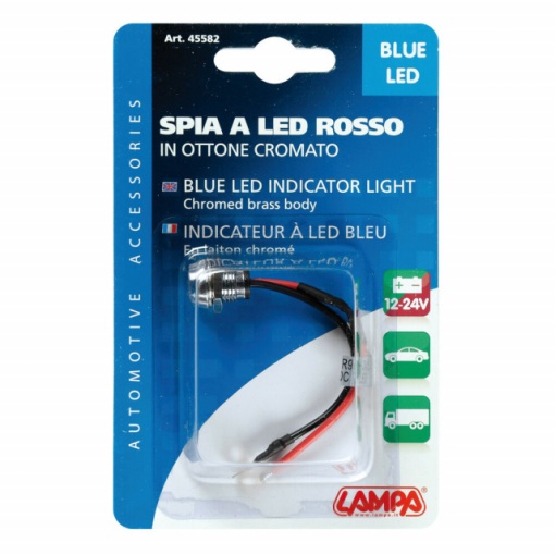 Indicator LED albastru 12/24V - 15A - Img 3
