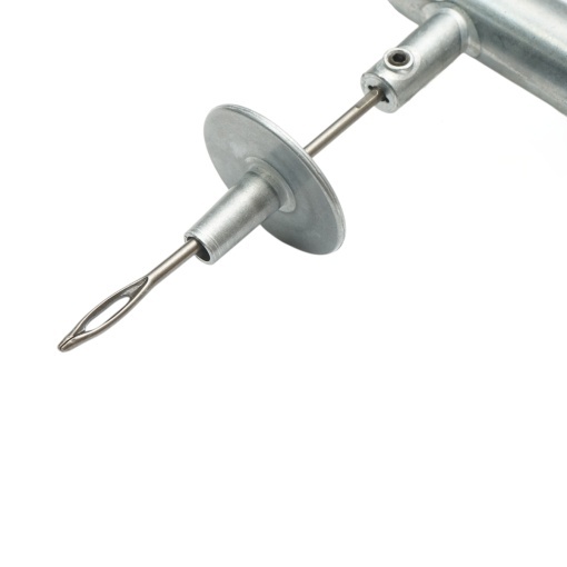 Instrument vulcanizare tip ac cu maner metalic T pentru inserare snur anvelope - Img 6