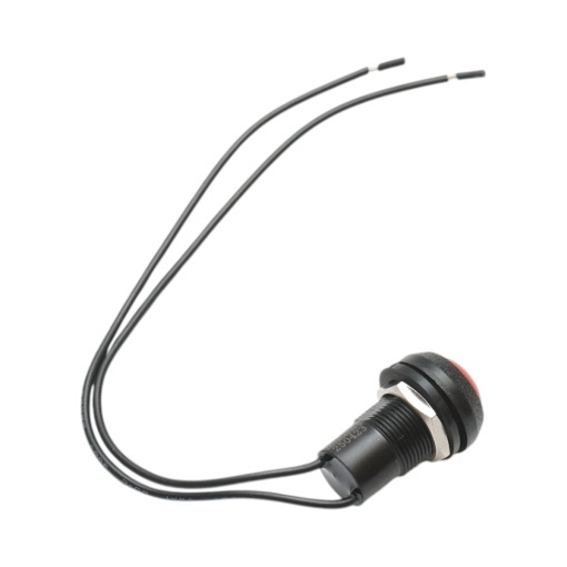 Intrerupator buton comanda joystick rosu Ford, New Holland, Fiat cod OEM 82013762 - Img 5