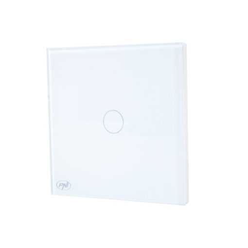 Intrerupator inteligent cu touch PNI SafeHome PT101L WiFi, 600W, control prin aplicatia Tuya Smart, compatibil cu Alexa si Google Assistant - Live Wire, fara nul - Img 6