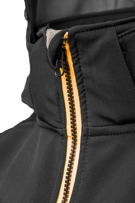Jacheta Softshell Seven Kings negru-portocaliu - Img 13