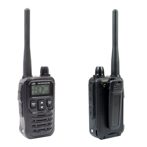 Kit 2 statii radio portabile PNI PMR R45 PRO 446MHz, 0.5W, 99CH programabile, 16 PMR, VOX, TOT, BCL, Scan, Roger Beep - Img 3