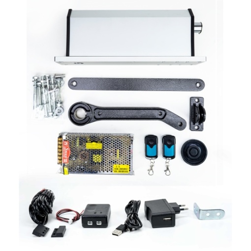 Kit automatizare prin internet cu Releu PNI SmartHome RG120 WiFi si motor deschidere poarta batanta PNI DU160 - Img 2