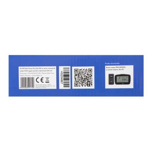 Kit PNI Safe House Dual Gas 250 cu senzori pentru 2 tipuri de gaz monoxid de carbon (CO) si gaze naturale si electrovalva 3/4 inch - Img 3