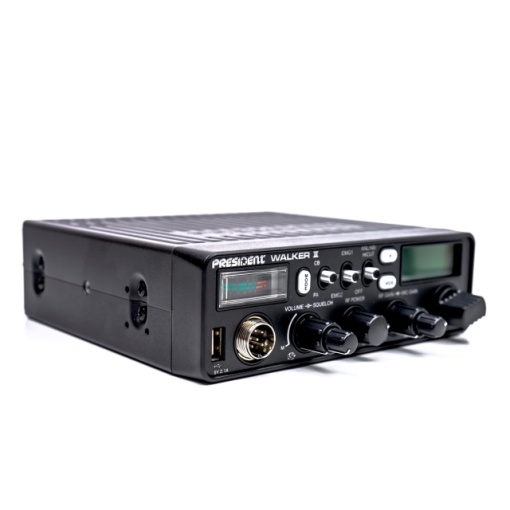 Kit Statie radio CB President WALKER II ASC + Antena CB PNI ML70, lungime 70cm, 26-30MHz, 200W - Img 4