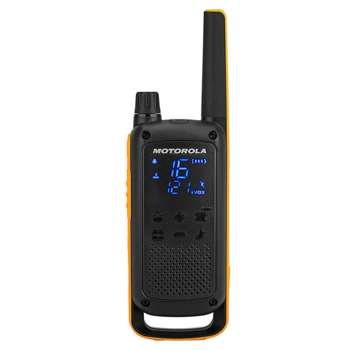 Kit Statie radio PMR portabila Motorola TALKABOUT T82 Extreme Quad set cu 4 buc + Cadou Sticky Pad Cav - Img 2
