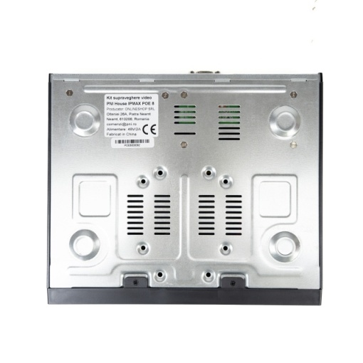 Kit supraveghere video POE PNI House IPMAX POE 8, NVR cu 4 porturi POE, 4 camere cu IP 8MP, HDD 1TB inclus - Img 3