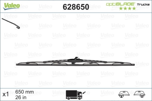 Lama stergator 650mm VALEO - Img 2