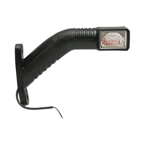 Lampa gabarit laterala LED cu brat 12V-24V 3 functii rosu-alb-galben 180mm Breckner Germany - Img 6