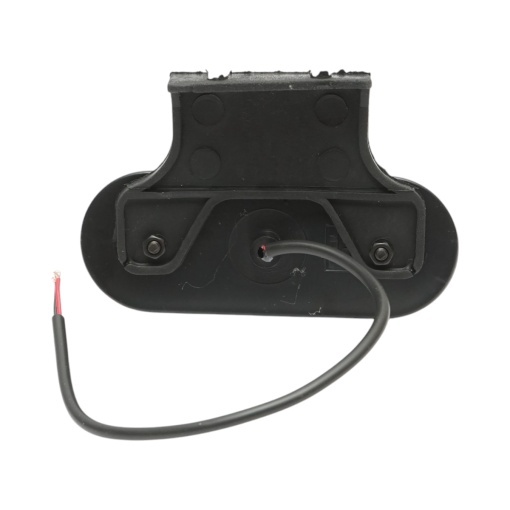 Lampa gabarit laterala ovala LED 24V galbena cu suport 118x46x19mm Breckner Germany - Img 3