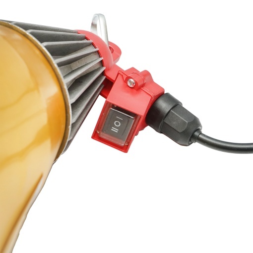 Lampa incalzire cu infrarosu 21.5cm pentru pui, animale, 230V - Img 4