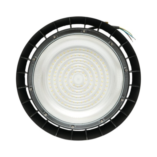 Lampa industriala LED UFO High-Bay 100W, 100-265V, 6500K, 12000lm pentru hale, depozite 290x32mm IP65 Breckner Germany - Img 4