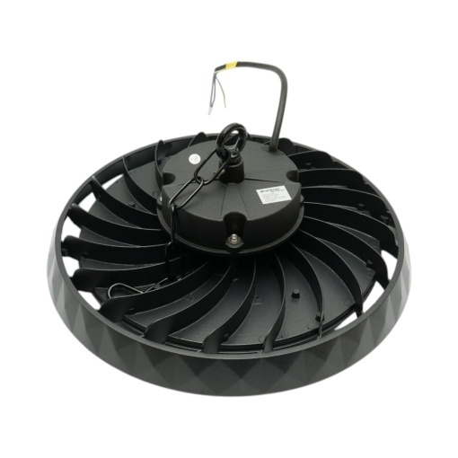 Lampa industriala LED UFO High-Bay 150W, 100-265V, 6500K, 24000lm pentru hale, depozite 330x45mm IP65 Breckner Germany - Img 8