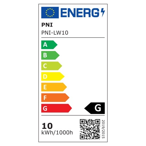 Lampa LED de lucru PNI LW10 10W, portabila, reincarcabila, cu acumulator 2 x 18650 4000mAh, 6500K, IP54, 700 lm, 2 niveluri luminozitate - Img 13