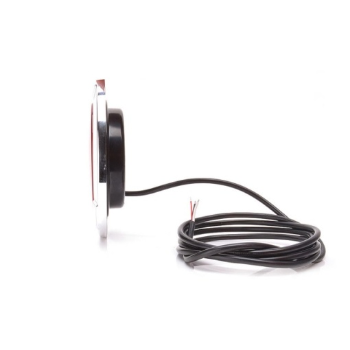 Lampa led rosie ROTUNDA 2 FUNCTII LUMINOASE fi 15.2 cm - Img 4