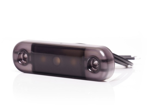 Lampa marcaj BLACK cu lumina portocalie 3 LEDURI 12/24V - Img 2