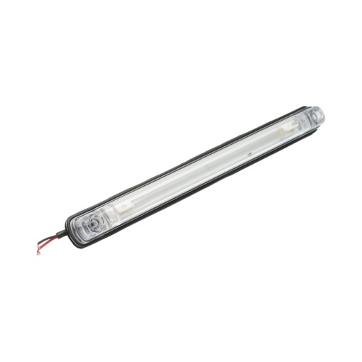 Lampa pozitie cabina camion LED 24V alba 6 LED-uri 240x26x25mm Breckner Germany - Img 3