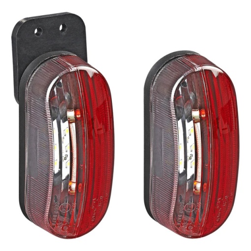 Lampa pozitie led stanga alb-rosu - Img 6
