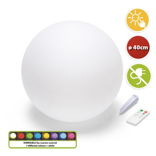 Lampa solara LED 40 cm - Img 2
