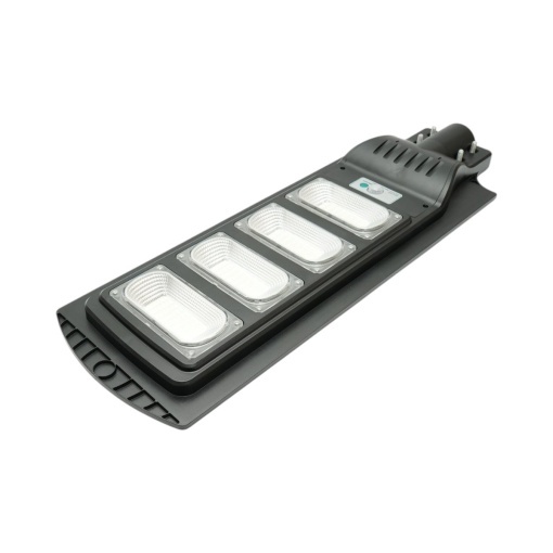 Lampa solara LED iluminat stradal 300W cu panou solar 18W, baterie LiFePO4 16000mAh, senzor miscare, telecomanda, prindere stalp IP65 Breckner Germany - Img 7