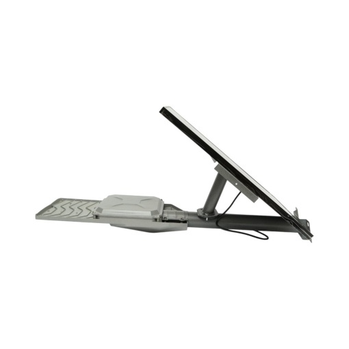 Lampa solara LED iluminat stradal 500W cu panou solar 50W, baterie LiFePO4 55000mAh, telecomanda si suport prindere Breckner Germany - Img 13