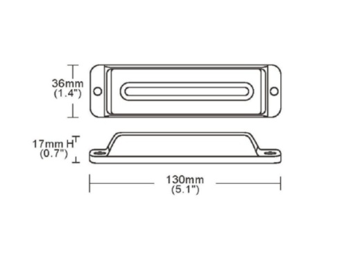 Lampa stroboscopica 6 LED-uri R10 R65 12/24 V - Img 2