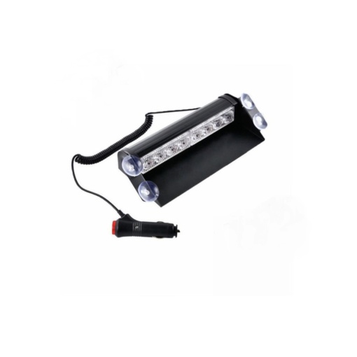 Lampa stroboscopica Galben 12v 8W pentru parbriz cu ventuze - Img 3