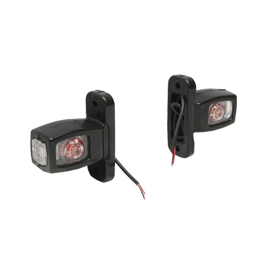 Lampi laterale de gabarit cu LED 12/24V, rosu-alb-galben Breckner Germany - Img 4