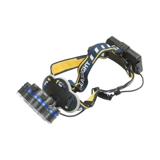 Lanterna frontala de cap cu 8 LED-uri, 3 moduri iluminare, baterie 2200mAh reincarcabila USB Crownman - Img 5