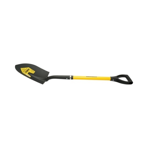 Lopata otel cu varf ascutit tip cazma 220x290x1020mm, coada din fibra de sticla si maner D Crownman - Img 3