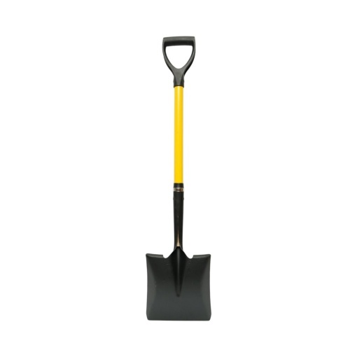 Lopata otel dreapta 235x275x1020mm, coada din fibra de sticla cu maner D Crownman - Img 5