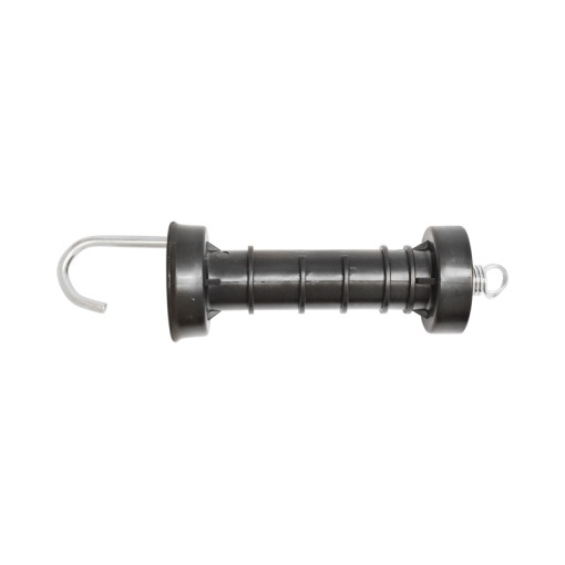 Maner poarta negru cu carlig si arc gard electric Breckner Germany - Img 2