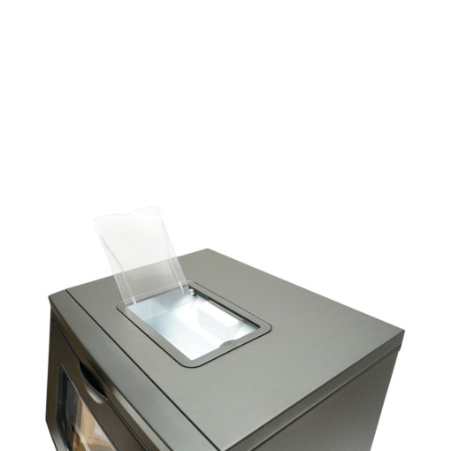 Masina de facut gheata profesionala 40 kg/24h, rezervor apa 3.5L, conexiune apa retea, cos colectare 4kg, autocuratare, afisaj LCD - Img 9