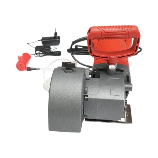 Masina de frezat caneluri pereti zidarie 2400W, 220V, 5 discuri 129mm, pompa apa automata, turatie 6500 r/min Breckner Germany - Img 7