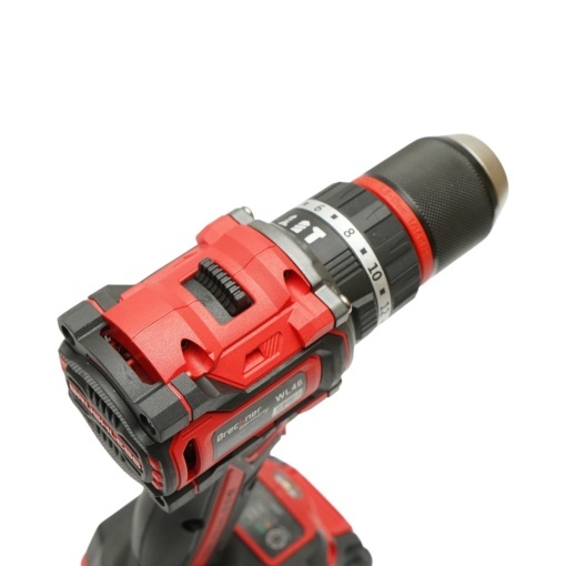 Masina de gaurit si insurubat cu percutie 500W, 2 acumulatori 21V, 1.5Ah Li-ion, LED, Brushless, 50Nm, mandrina 13mm, 0-500/1600rpm Breckner Germany - Img 13
