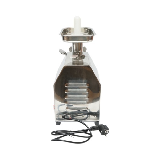 Masina de tocat carne electrica inox + aluminiu 1200W, 220V, capacitate 100 kg/h, adaptor carnati, 1 sita si 1 cutit incluse 340x185x365mm - Img 6