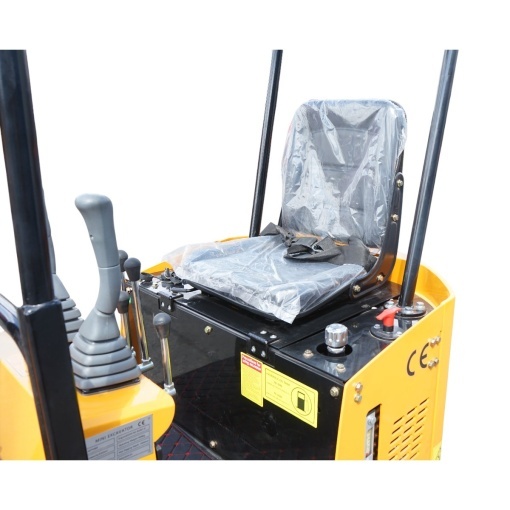 Mini excavator 1T cu semicabina, motor diesel 9.5CP, adancime sapare 1750mm, capacitate ridicare 350kg, latime cupa 380mm THOR - Img 9